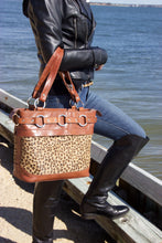 Jessica Tote Bag System - Jessica Tote plus a FREE Blue Suede Croc/Leopard Hair-On  Cover Flash sale 40% OFF!!!