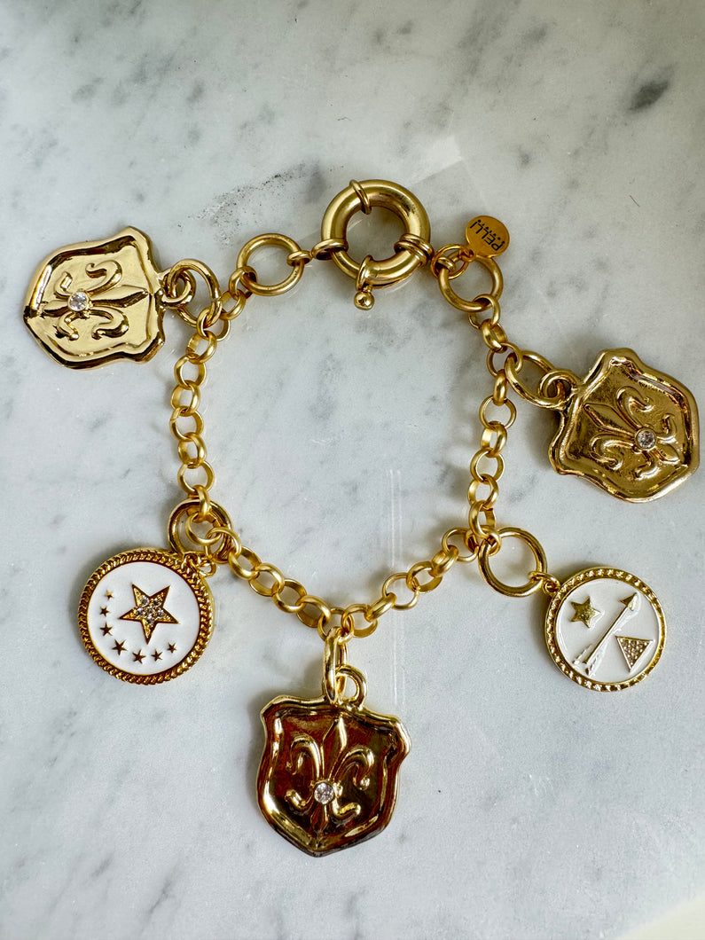 Shield & Star Bracelet