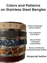 Leather Bangles