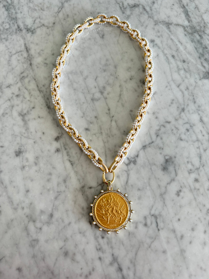 Cannes Coin Necklace