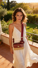 Bali Convertible Bag- Red Croc