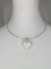 Jennifer Puff Heart Necklace