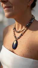 Lapis Two-Way Beaded Necklace