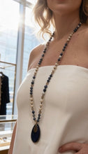 Lapis Two-Way Beaded Necklace