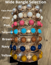 Eternity Cabochon Bangle