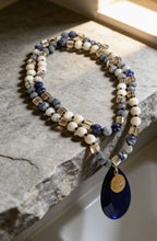 Lapis Two-Way Beaded Necklace