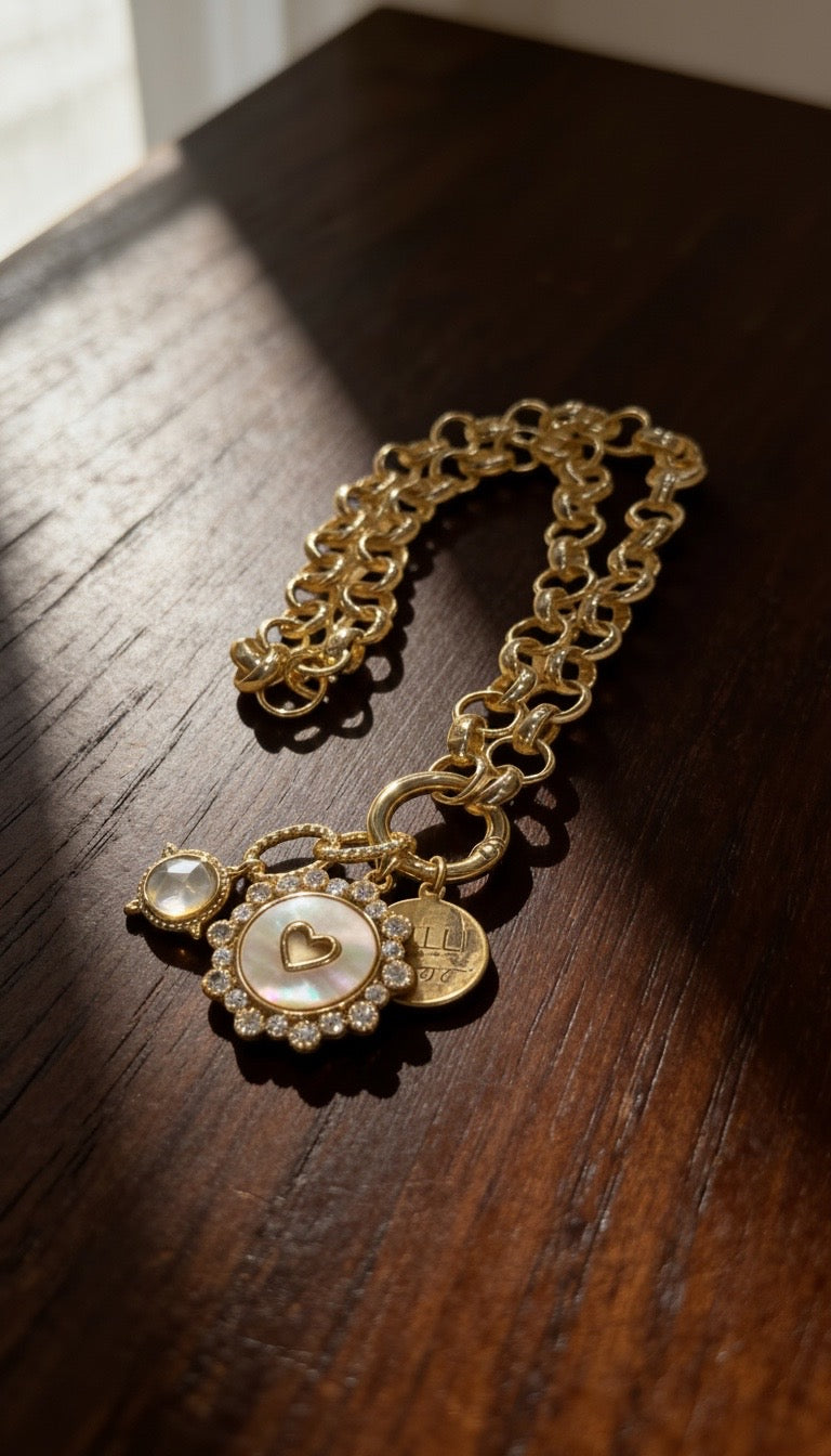 My Heart Soars Charm Necklace