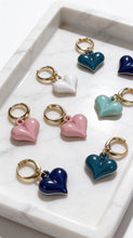 Jennifer Puff Heart Earrings