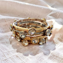 Infinity Bezel Crystal Bracelet