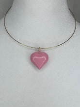 Jennifer Puff Heart Necklace