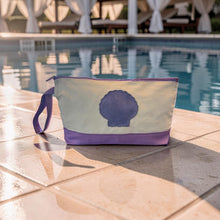 Seaside Canvas Wristlet