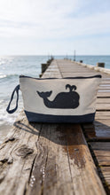 Seaside Canvas Wristlet