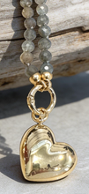 Puff Heart Pendant Necklaces