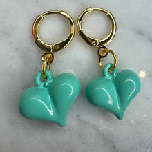 Jennifer Puff Heart Earrings