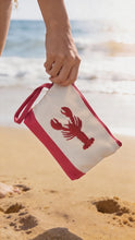 Seaside Canvas Wristlet