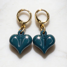 Jennifer Puff Heart Earrings