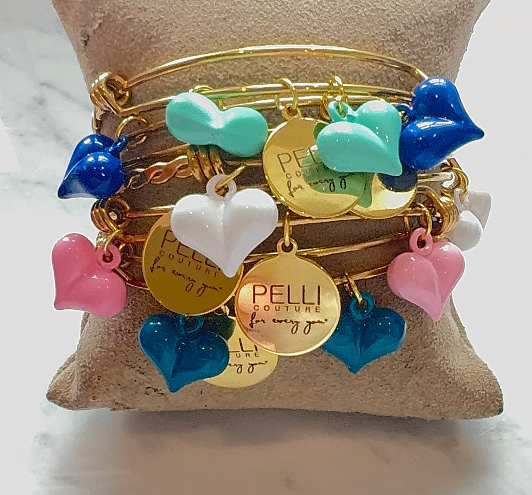 Jennifer Puff Heart Bracelet