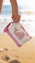Seaside Canvas Wristlet