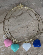 Jennifer Puff Heart Necklace
