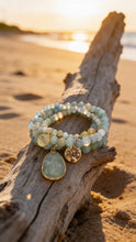 Natural Amazonite Beaded Bracelet