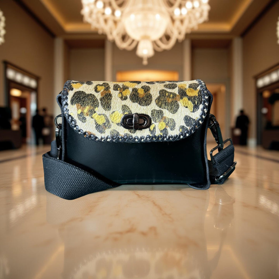 Lola- Hair-on Leopard Print