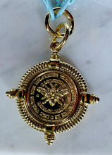 Tiffany Enamel Bee Pendant Necklace