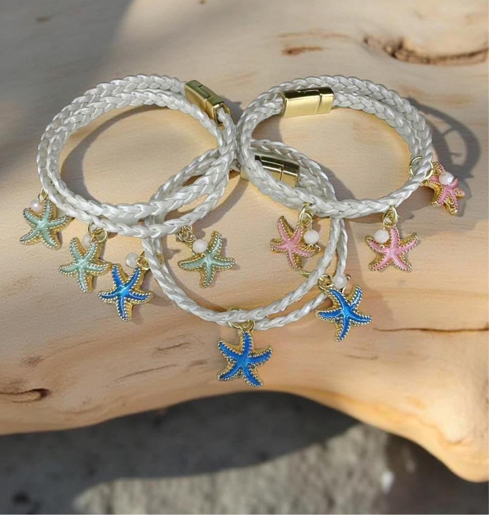 Starfish Wrap Bracelet