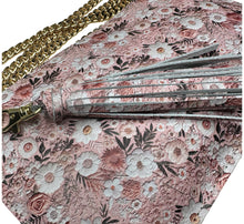 Abbey Convertible Clutch- pink floral