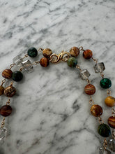 African Turquoise, Jasper & Crystal Convertible Necklace