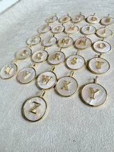 Initial Shell Charm Necklace