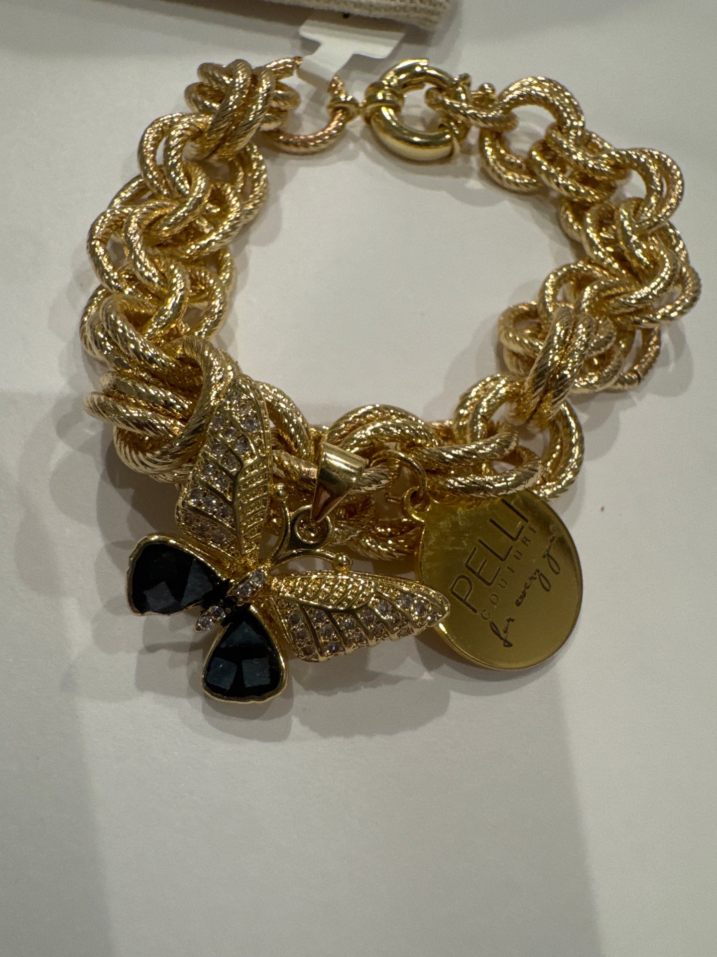 Butterfly Charm Bracelet