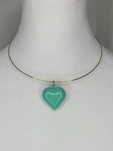 Jennifer Puff Heart Necklace