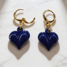 Jennifer Puff Heart Earrings