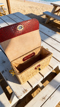 Bali Convertible Bag- Red Croc