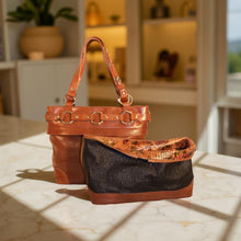 Jessica Tote Bag System -Tote plus a FREE Jessica Black/Brown reversible cover Flash sale 40% OFF