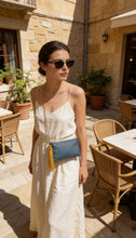 Color Block Convertible Clutch