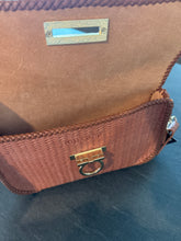 Maxi Bag- Basketweave Tan Leather