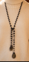 Smoky Hematite Convertible Lariat Necklace