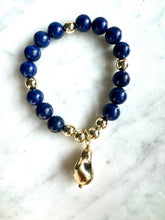 Blue Lapis Trio Bracelet Stack