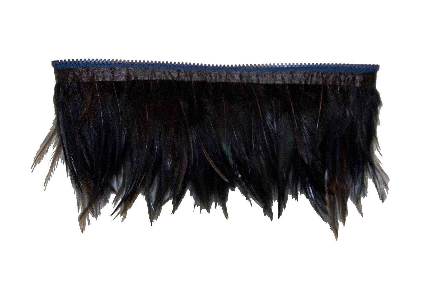 Attachable Black Feather Trim for Christina Cross Body Bag