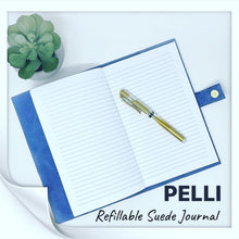 Refillable Suede Journal