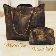 Market Tote/ Market Clutch