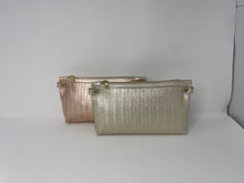 Maddie Embossed Woven Convertible Clutch